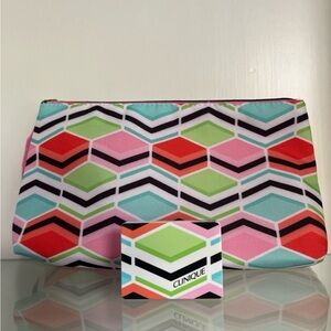 Clinique Cosmetic Bag with Product